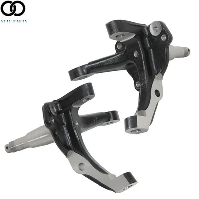 For Ford Mustang II 1974-1978 Pinto Forged Steel 1-Piece Stock Height Spindles - Image 1 of 4