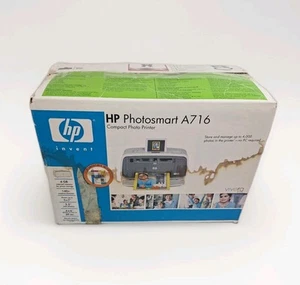 HP Photosmart A716 Digital Photo Tintenstrahldrucker Neu im Karton - Bild 1 von 12