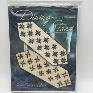 Judy Niemeyer Dining With Stars Tablerunner Foundation Paper Piecing Pattern - Picture 1 of 6