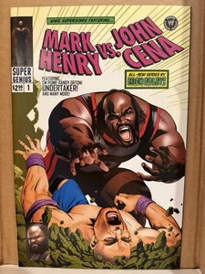 WWE Superstars #1 NM π₯ Super Genius 2013 VARIANT Mark Henry John Cena | ASM 216 - Picture 1 of 11