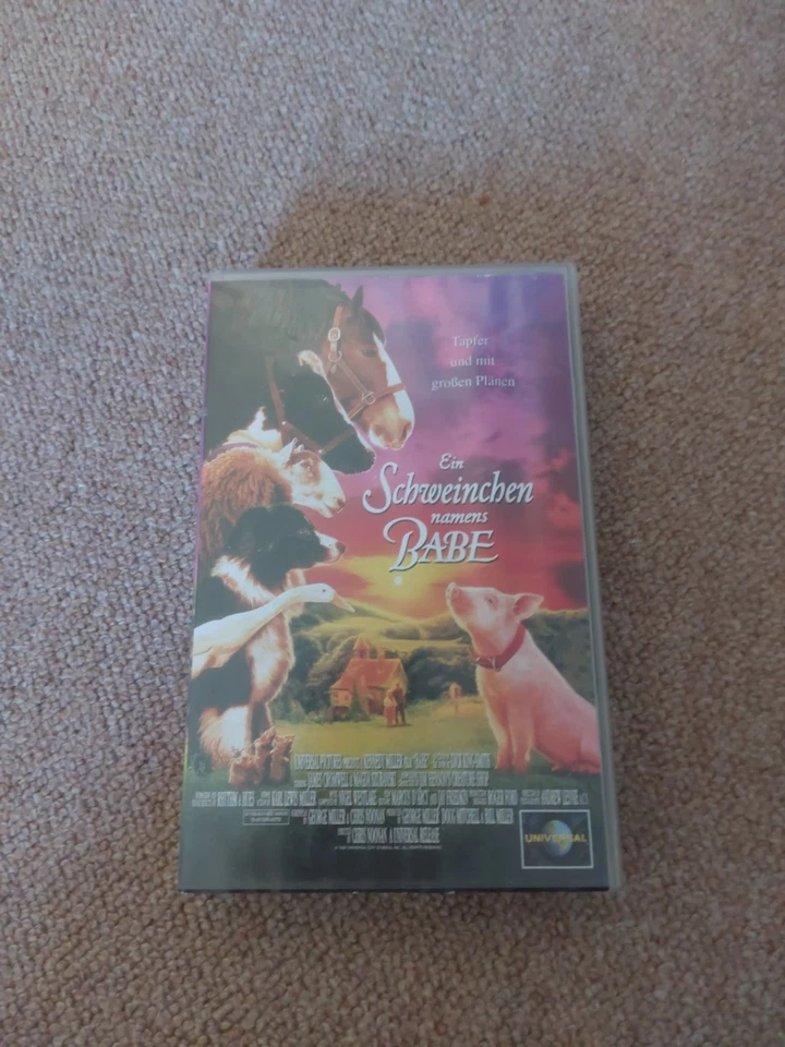 Ein Schweinchen namens Babe / VHS Video Kassette - Bild 1 von 3