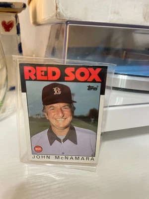 1986 Topps - John McNamara #771 - Image 1 of 2