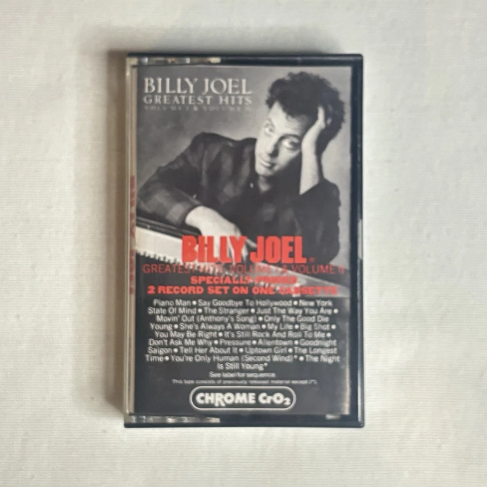 Billy Joel Greatest Hits Volume I And II Cassette 1985 Columbia - Image 1 of 4