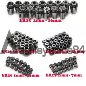 1PCS Techniks ER25 Spring Collet Chuck Set CNC Milling Lathe Tool 2-16mm - Picture 1 of 7