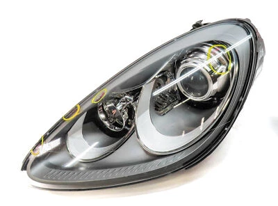 2011-2014 PORSCHE CAYENNE (958) CONDUCTOR DELANTERO IZQUIERDO OCULTO XENÓN FARO LUZ LÁMPARA Foto 1 de 4