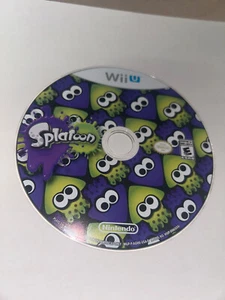 Splatoon Disc Only Video Game Nintendo Wii U WiiU US NTSC Tested Works - Picture 1 of 2