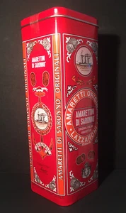 Amaretti Di Saronno Originali Tin - Authentic Italian Stylish And Eye Catching - Picture 1 of 5