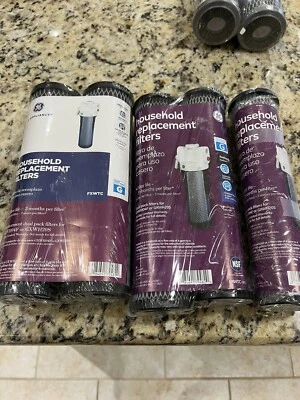 5 Filters FXWTC Rev.2 GE Household Replacement Filters GXWH04F / GXWH20S Sealed - Image 1 of 4