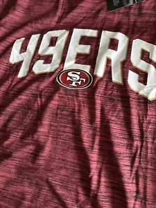 San Francisco 49ers Sideline Velocity T-Shirt Nike Mens New Red Small - Picture 1 of 4
