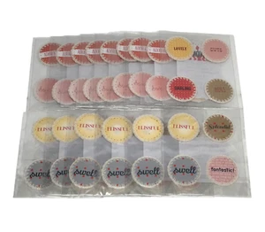 MICHAELS DIMENSION EMBELLISHMENT STICKERS - SCRAPBOOKING - LOT OF 15 - Imagen 1 de 2