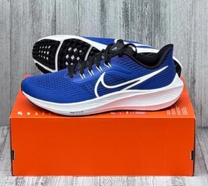 MENS NIKE AIR ZOOM PEGASUS 39 RUNNING SHOES / SIZE 10.5 / RACER BLUE-WHITE-BLACK - Picture 1 of 5