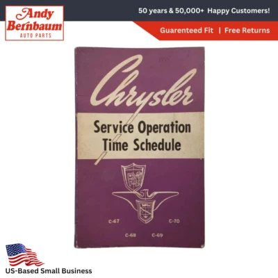 Manuale Del Programma Di Lavoro Per I Ricambi Della Chrysler Windsor Del 1955 - Immagine 1 di 4