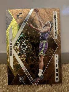 Taylor Hendricks 2024 Panini Phoenix Instant Phenom Bronze Laser /49 Utah Jazz - Picture 1 of 2