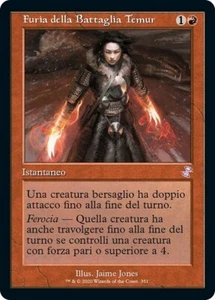 MTG TEMUR BATTLE RAGE EXC - FURIA DELLA BATTAGLIA TEMUR - TSR X IT - MAGIC - Imagen 1 de 1