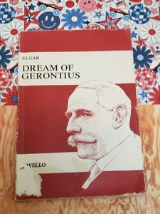 DREAM OF GERONTIUS, EDWARD ELGAR, NOVELLO PUBLISHING, TRADE PAPERBACK, 1982, - Imagen 1 de 3