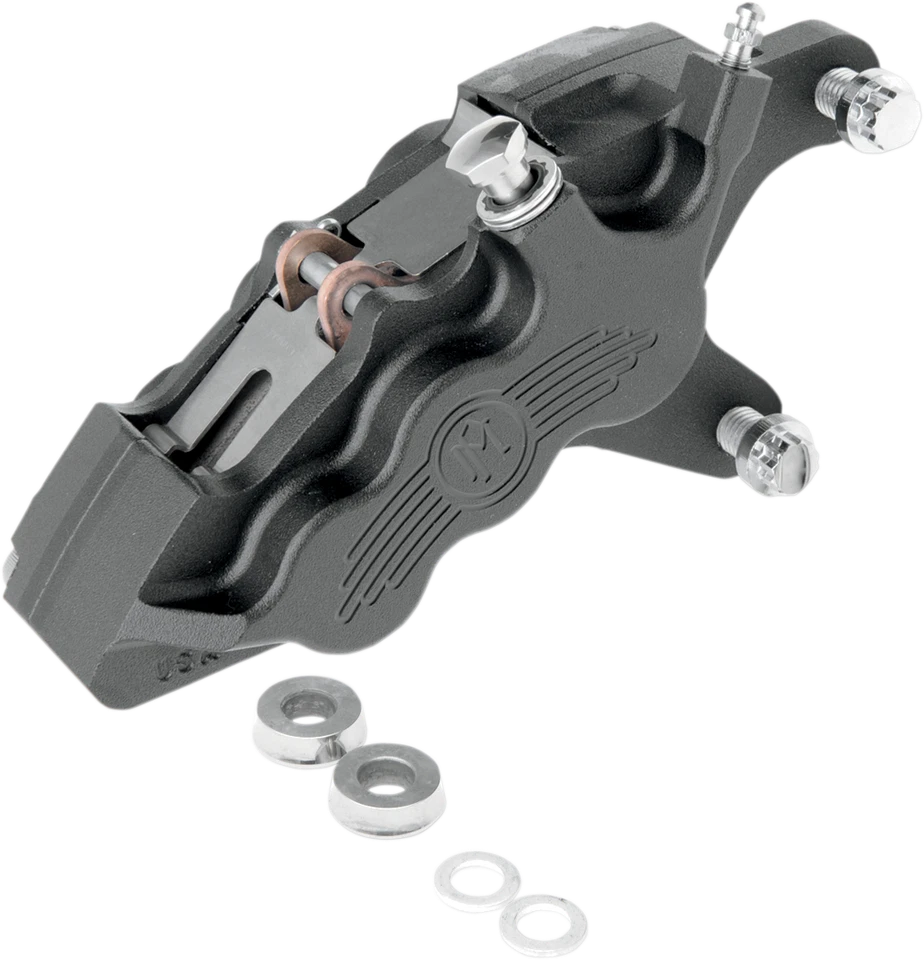 PERFORMANCE MACHINE (PM) 6 Piston Caliper - 11.5" - Right - Black Ops - Image 1 of 1