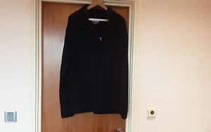 Mens TU Sainsbury Jumper 1/4 Zip Black size XXL - Picture 1 of 15