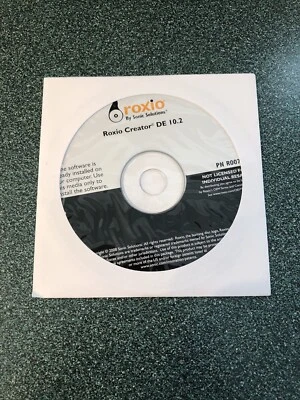 ROXIO CREATOR PREMIER SD 10.2  CD SONIC SOLUTIONS INSTALL DISC DISK - NEW SEALED - Image 1 of 2