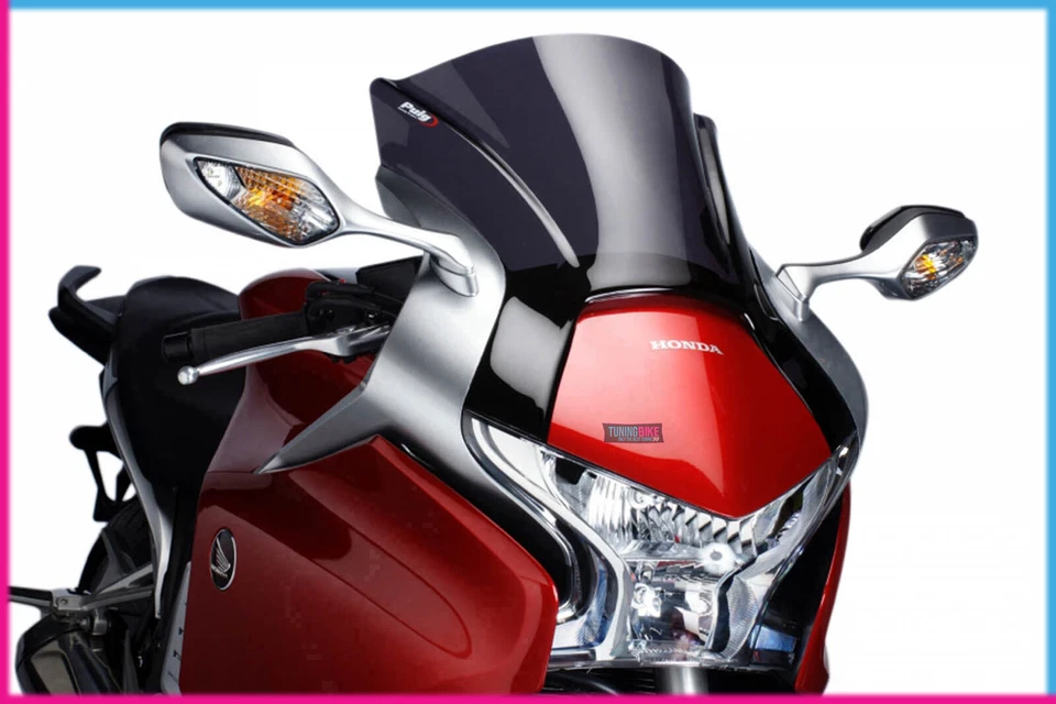 PUIG SCREEN Z-RACING HONDA VFR1200F 2012 DARK SMOKE - Изображение 1 из 1