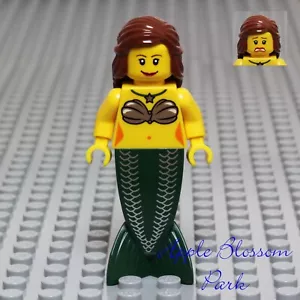 NUEVA MINIFIGURA LEGO Mujer SIRENA - Minifigura Ladrillo Barba Pirata Barba Niña 6243 - Imagen 1 de 3