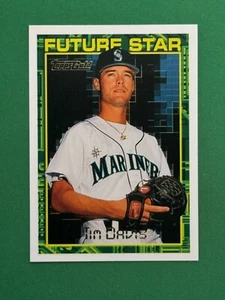 1994 Topps Series 1 Baseball Tim Davis #167 Topps Gold Parallel Future Star - Picture 1 of 2