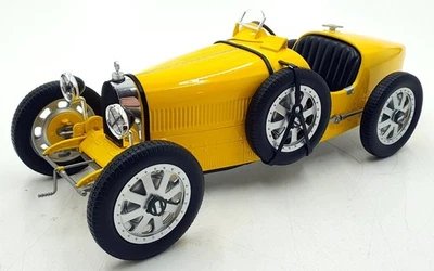 Norev 1/12 Scale Diecast Model 125702 - 1925 Bugatti T35 - Yellow - Image 1 of 4