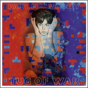 Paul McCartney Autographed Tug Of War Album With Facial Doodle (UK) - Imagen 1 de 2