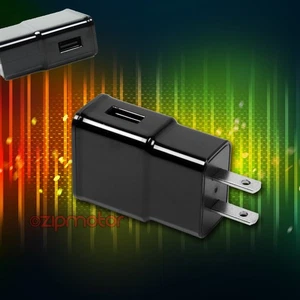 20X USB WALL ADAPTER POWER CHARGER 2A BLACK GALAXY TAB 8.0 10.1 NOTE S4 S3 NEXUS - Zdjęcie 1 z 1