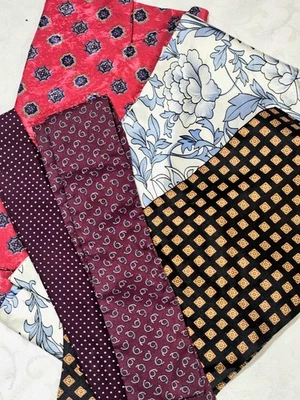 Vintage Ascot Foulard Scarf Lot Of 5 - Image 1 of 4