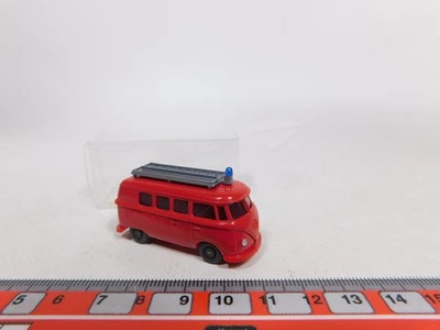 Wiking H0 1:87 Kombi/Bus Volkswagen/VW T1 Bulli Pompiere/FW, S.G. #CV246-0,5 - Immagine 1 di 3