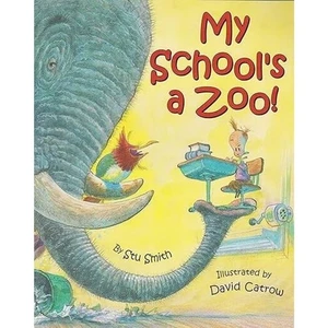 My School's a Zoo! by Stu Smith AUDIO BOOK CD SCHOLASTIC 2005 - Imagen 1 de 1