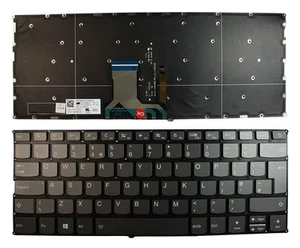 Lenovo SN20M62318 Backlit Black UK   Layout Replacement Laptop Keyboard - Picture 1 of 1