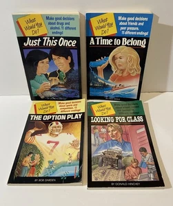 What Would You Do? Teenage Books Lot Of 4 Christian YA Vintage ‘90s - Imagen 1 de 14