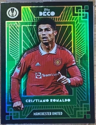 2022 Topps Deco UEFA Cristiano Ronaldo /99 Chrome - Bild 1 von 2