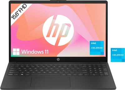 HP Notebook 15s-fq3216ng 15,6 Zoll FHD 128 GB Celeron N4500 dual B-WARE - Bild 1 von 2