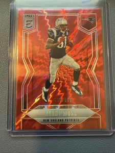 Donruss Elite Randy Moss #12 Red Aspirations 593/999 Patriots 2025 - Imagen 1 de 2