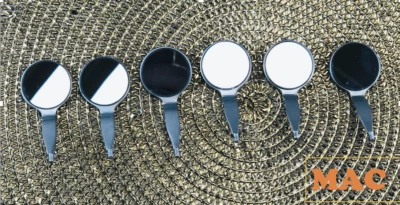 Espejo bucal dental 4 piezas superficie frontal cono enchufe #5 - SIN NIEBLA  Foto 1 de 3