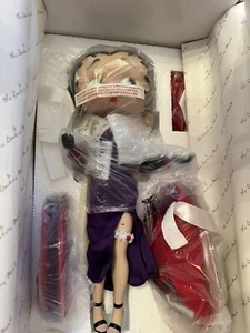 Betty Boop RED HOT BETTY IS A RED HAT LADY 13" Porcelain Doll From Danbury Mint - Picture 1 of 1