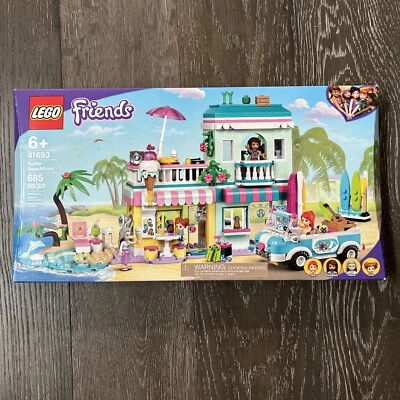 Lego Friends 41693 Surfer Beachfront Building Kit 685 Pcs | New | FREE SHIPPING - Image 1 of 2
