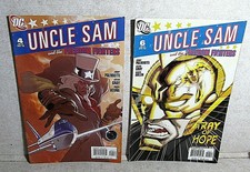 Lot of 2 Uncle Sam and the Freedom Fighters DC Comics 2008 #6 2006 #4