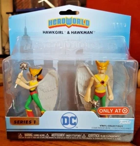 Funko HeroWorld DC Comics Hawkgirl and Hawkman Series 1 Target Exclusive - Picture 1 of 2