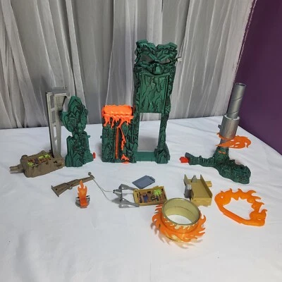 Hot Wheels Tiki Torcher 2003 Playset Incompleto Para Peças Ou Reparo Sem Som - Imagem 1 de 4