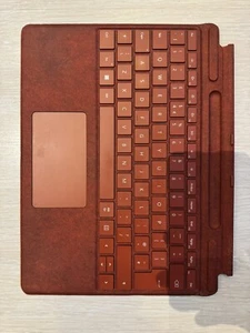 Microsoft Surface Pro X, Pro 8/ 9 Signature Keyboard.Microsoft Poppy Red FAULTY! - Picture 1 of 2