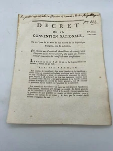 Comités de Surveillance et Citoyens - 1793 - Picture 1 of 2