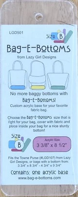 Bag-E-Bottoms von Lazy Girls Designs LGD501 Größe B - Bild 1 von 2