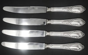 Wirths WIF27 Rostfrei Solingen Germany Silverplate Dinner Knife set of 4. 9.75" - Picture 1 of 3