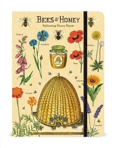 Cavallini - Cuaderno forrado grande 6x8 pulgadas/144 páginas - abejas y miel - Imagen 1 de 1