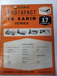 Sams CB Photofact Manuale di servizio Radio CB CB-17 - Foto 1 di 2