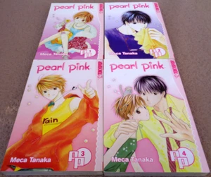 PEARL PINK MECA TANAKA SHOJO MANGA COMPLETE LOT 1-4 ENGLISH (TOKYOPOP 2008) - Picture 1 of 6