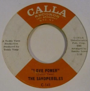 (45) (Hear) The Sandpebbles – "Love Power" / "Because Of Love" - Soul (1967) - Picture 1 of 2